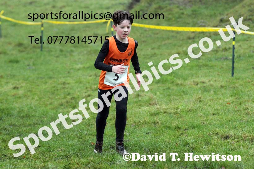 Boys under-13s, NECAA Junior Cross Country Relays, Thornley Farm, Peterlee, Saturday, December 12th. Photo: David T. Hewitson/Sports for All Pics